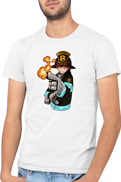 OEM Tricou barbati Fire Force Kusakabe Shaman Shounen Manga