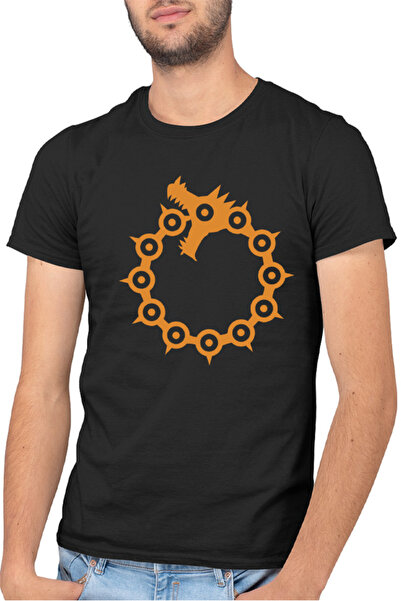 OEM Ανδρικό T-shirt Seven Deadly Sins Anime Addicts Manga