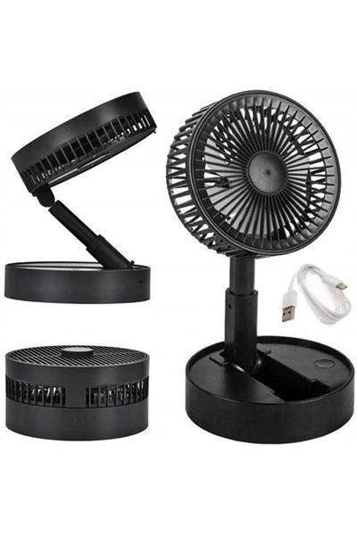 Azaris MINI VENTILATOR PUTERNIC DE BIROU, CU USB