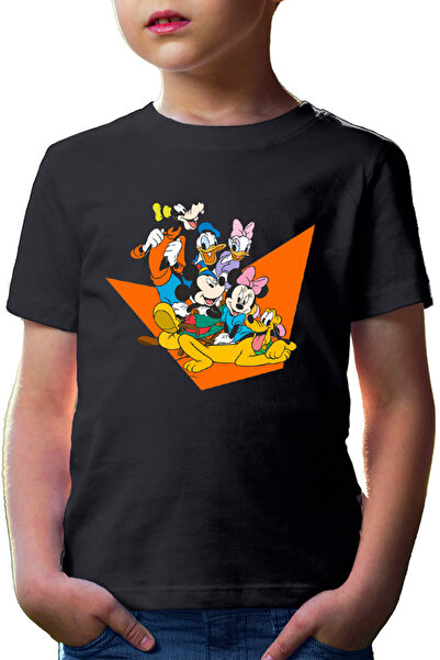 OEM Παιδικό μπλουζάκι Mickey Mouse Friends Goofy Minnie Lucy Donald Duck