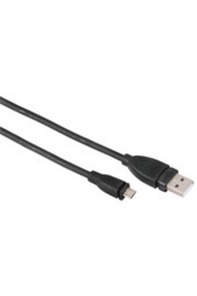 nelbo Cablu transfer date Nelbo, 1M negru, micro USB la USB 2.0