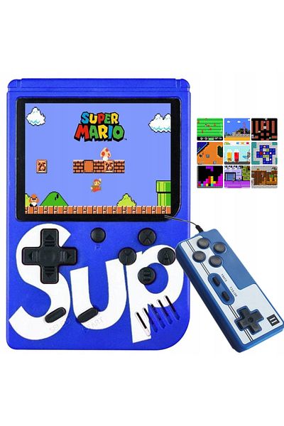 420 SUPPLIES MINI KONSOLA GRA RETRO PRZENOŚNA 400 GIER TV MARIO GAME BOY CLASSIC SUP