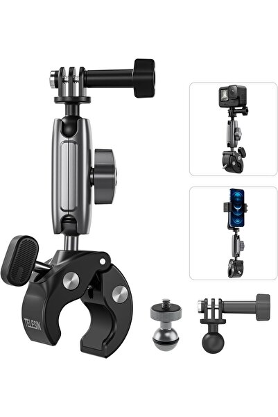Coverzone Motosiklet ve Bisiklet İçin Kamera Montaj Kelepçesi GoPro Hero DJI ...