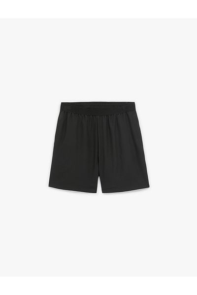 Koton Basic Sports Shorts with Elastic Waist and Belt Detail with Pockets