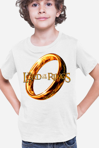 OEM Tricou copii Lord of the Rings Logo Runes Language Elf Creatures