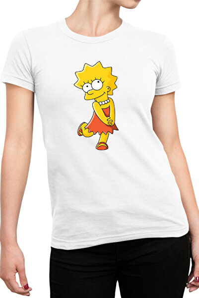 OEM Tricou Femei The Simpsons Maggie Lisa Daugher Mom Dress