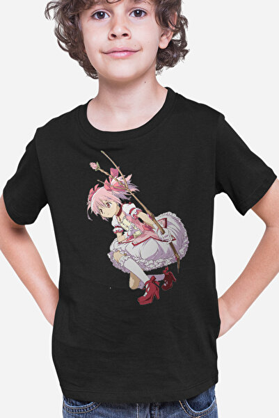 OEM Детска тениска Madoka Magica Kaname с лък и лък