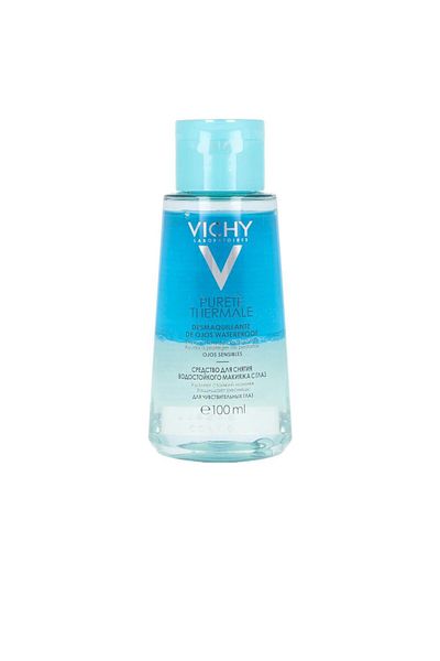 Vichy Demachiant bifazic pentru zona ochilor, PURITÉ THERMALE, 100 ml