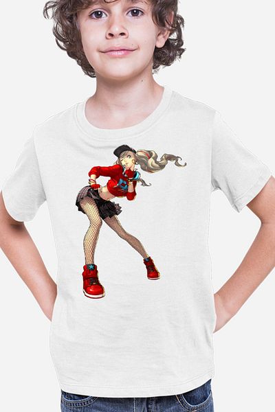 OEM Tricou copii Persona Ann Panther Takamaki Action Super Power Japan