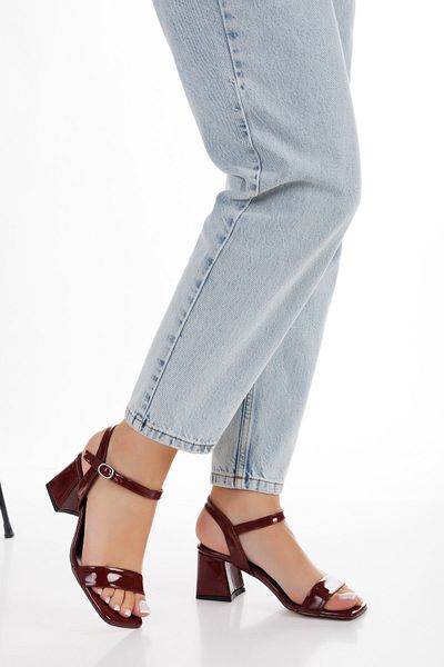 ÜNAL ÖZER Unal Ozer Women's Single Strap Heeled Shoes Un001-0360