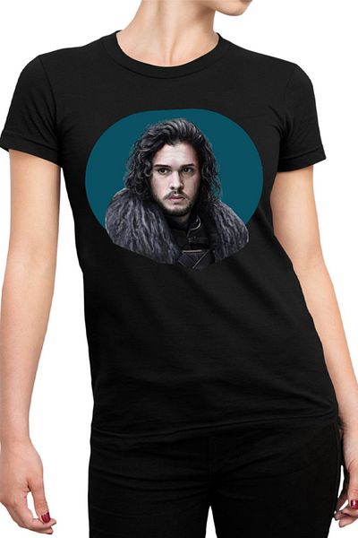 OEM Tricou Femei Game of Thrones Jon Snow Lord Powerful Reign