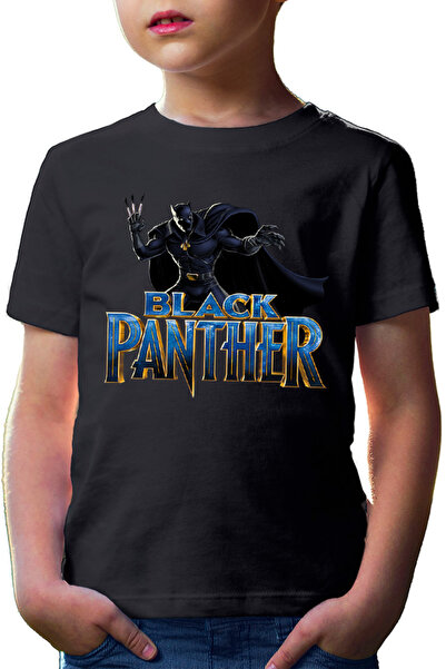 OEM Tricou copii Black Panter Logo Marvel Superpower
