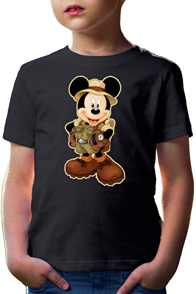 OEM Tricou copii Mickey Mouse Scout Research Map Director Play Game