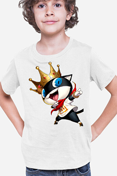 OEM Tricou copii Persona Mascot King Action Music Cat