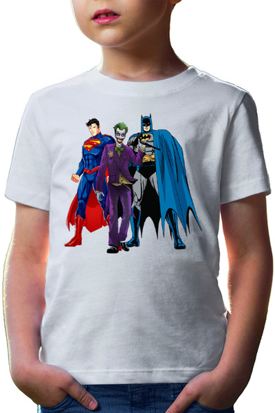 OEM Tricou copii Joker Batman Superman Marvel DC Comics America