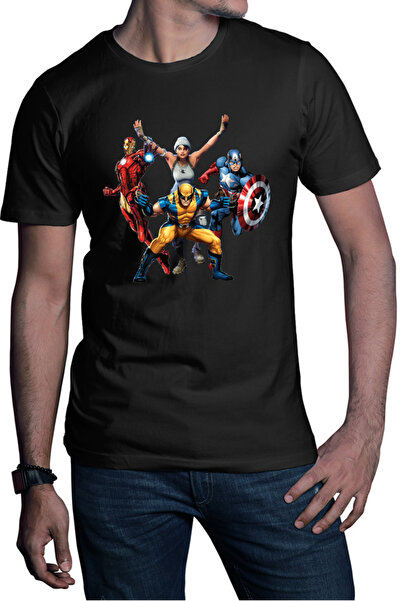 OEM Tricou barbati Fortnite Superheroes Marvel DC Super Powers