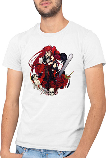 OEM Tricou barbati Black Butler Madame Red Shinigami Reaper