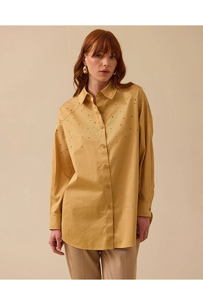 SEÇİL Seçil Stylish Shirt 10002511510003   Yellow