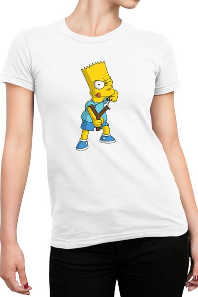 OEM Tricou Femei The Simpsons Game Matt Groening Sitcom American