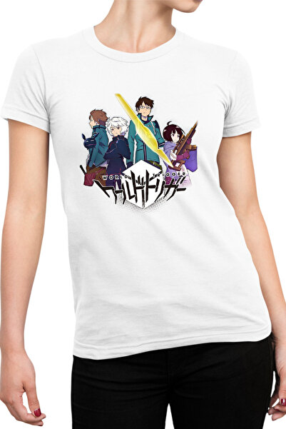 OEM Tricou Femei World Trigger Logo Anime Sci-fi Otaku Action Shounen