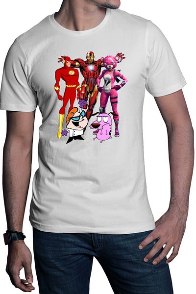 OEM Tricou barbati Flash Dexter Courage Coward Dog Fortnite