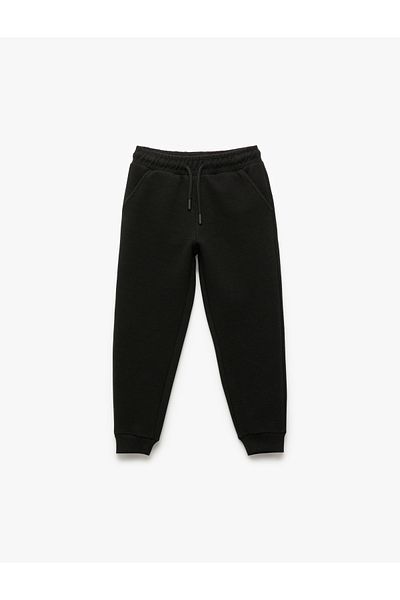 Koton Βασικό Jogger Sweatpants με τσέπες και κορδόνια στη μέση