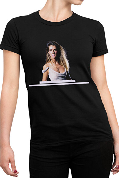 OEM Tricou Femei Celine Dion Moon Oscar Songs Music OST Old