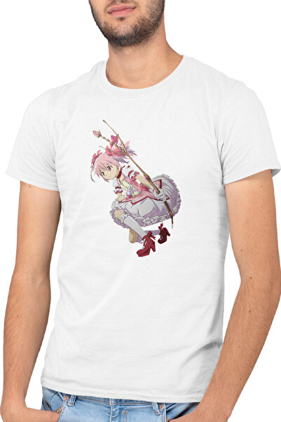 OEM Мъжка тениска Madoka Magica Kaname Bow Fine Girl