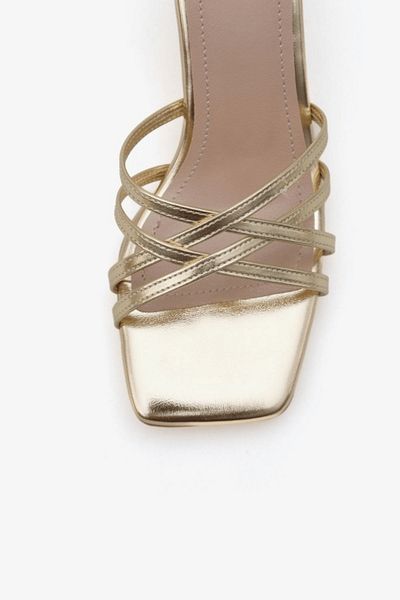 ESSE CO Women's Elegant Short Heeled Daily Slippers
