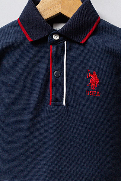 U.S. Polo Assn. Lisanslı Erkek Bebek Alt Üst 2 Parça Takım