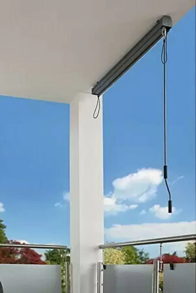 Binbirreyon Balkon Perdesi Gölgelik Ayarlanabilir Stor Balkon Güneşliği 140x250cm AA106