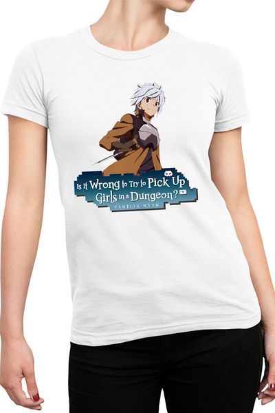 OEM Tricou Femei Is It Wrong To Pick Up Girls In Dungeons Anime Manga