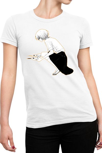 OEM Tricou Femei Oresama Teacher Kurosaki Mafuyu Rabbit Usagi Mask Love