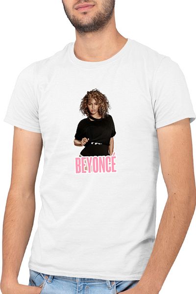 OEM Men's T-shirt Beyonce Super Star Celebrity Paparazzi Singer