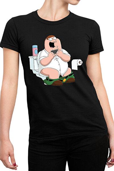 OEM Tricou Femei Family Guy Bathroom Smartphone Tik Tok Play