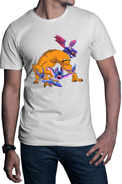 OEM Tricou barbati Ben10 Clash Royale Clash of Clans Bat Dragon Alien