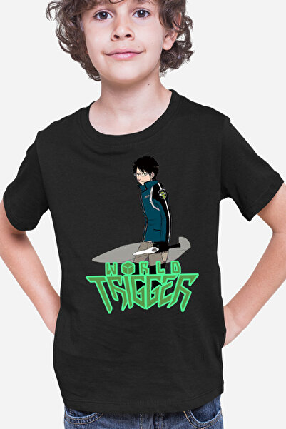 OEM Tricou copii World Trigger Mikumo Osamu Glasses Anime Desene
