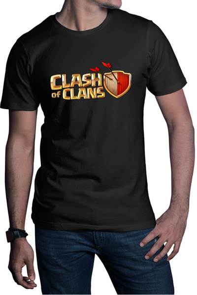 OEM Tricou barbati Clash of Clans Mobile Strategy Game Supercell