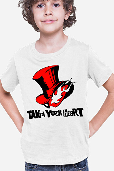 OEM Tricou copii Persona Evil Group Take Heart Logo Roblox