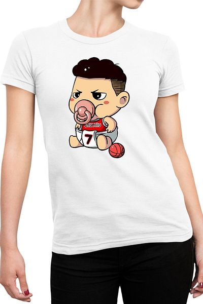 OEM Tricou Femei Slam Dunk Rukawa Kaede Baby Basketball