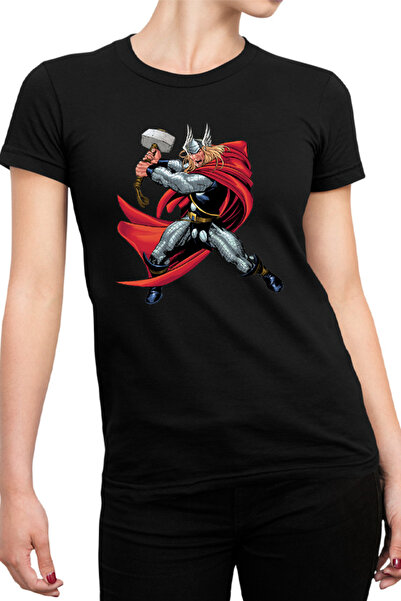 OEM Γυναικείο T-shirt Thor Νορβηγικής Μυθολογίας Θεός Περιπέτειας Ταινίας