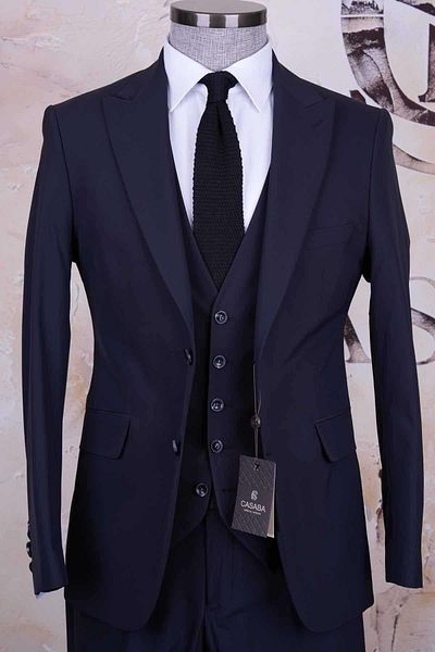 CASABA Men's Vest Suit 7365