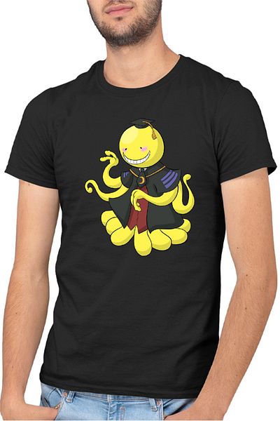 OEM Men's T-shirt Assassination Classroom Koro Sensei Teacher Otaku