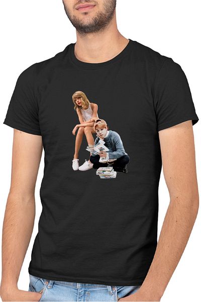 OEM Tricou barbati Taylor Swift BTS Jimin Comics Concept