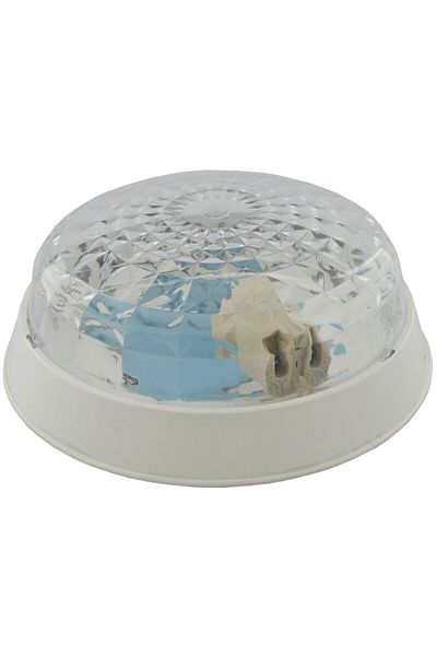 MİRSA PLAFANIERA ROTUNDA PC. 1 x E27 DISP TRANSP FI:21 CM IP20 ALB MINI GLOP 2
