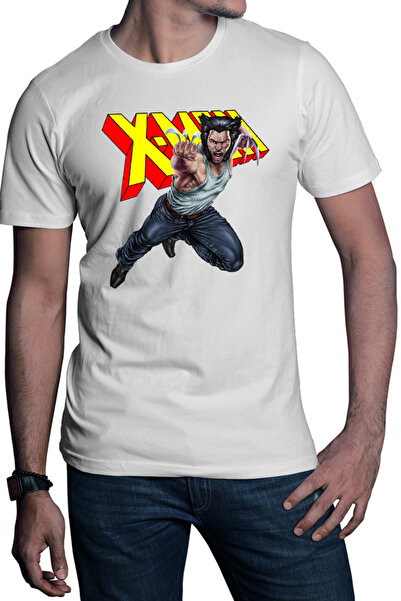 OEM Tricou barbati Wolverine X-Men Claws Jump Animal Fluffy Cosplay Realistic