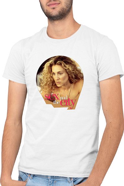 OEM Tricou barbati and the City Carrie Beautiful Woman Office