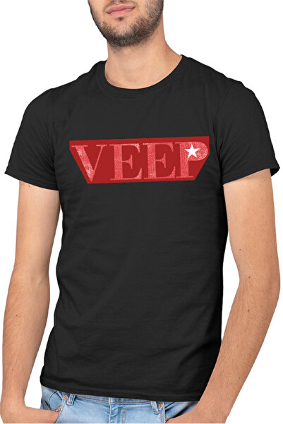 OEM Ανδρικό T-shirt με λογότυπο Veep, Lone Wolf, Senator, Δραματική τηλεοπτικ...