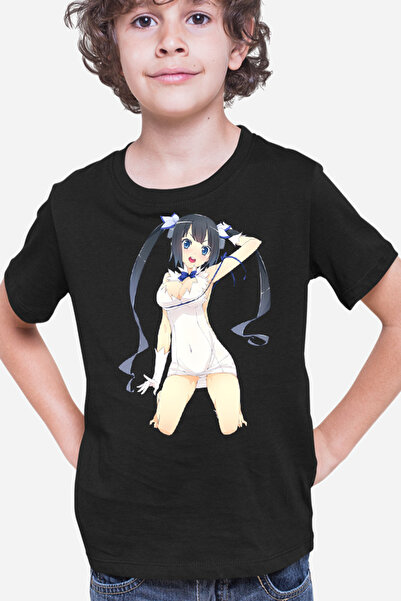OEM Tricou copii DanMachi Hestia Human No Power Fantasy Cosplay