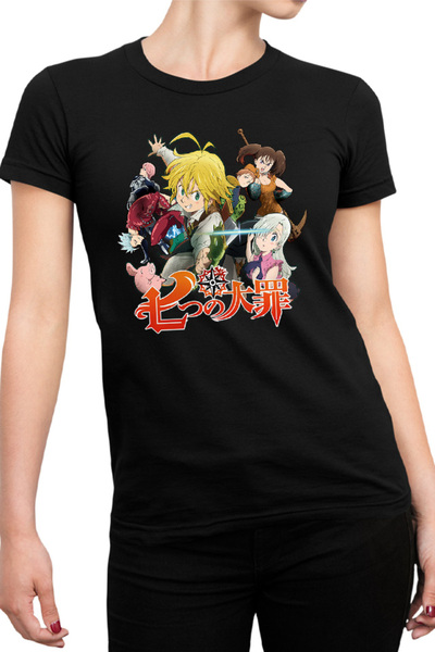 OEM Tricou Femei Seven Deadly Sins Anime Akame Suzuki Nakaba